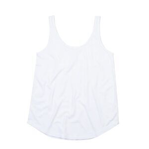 Mantis Womens/Ladies Relaxed Tank Top / White